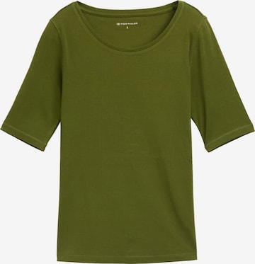 TOM TAILOR T-Shirt in Grün: Vorderseite