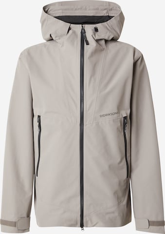 Veste outdoor 'BASIL' Didriksons en marron : devant