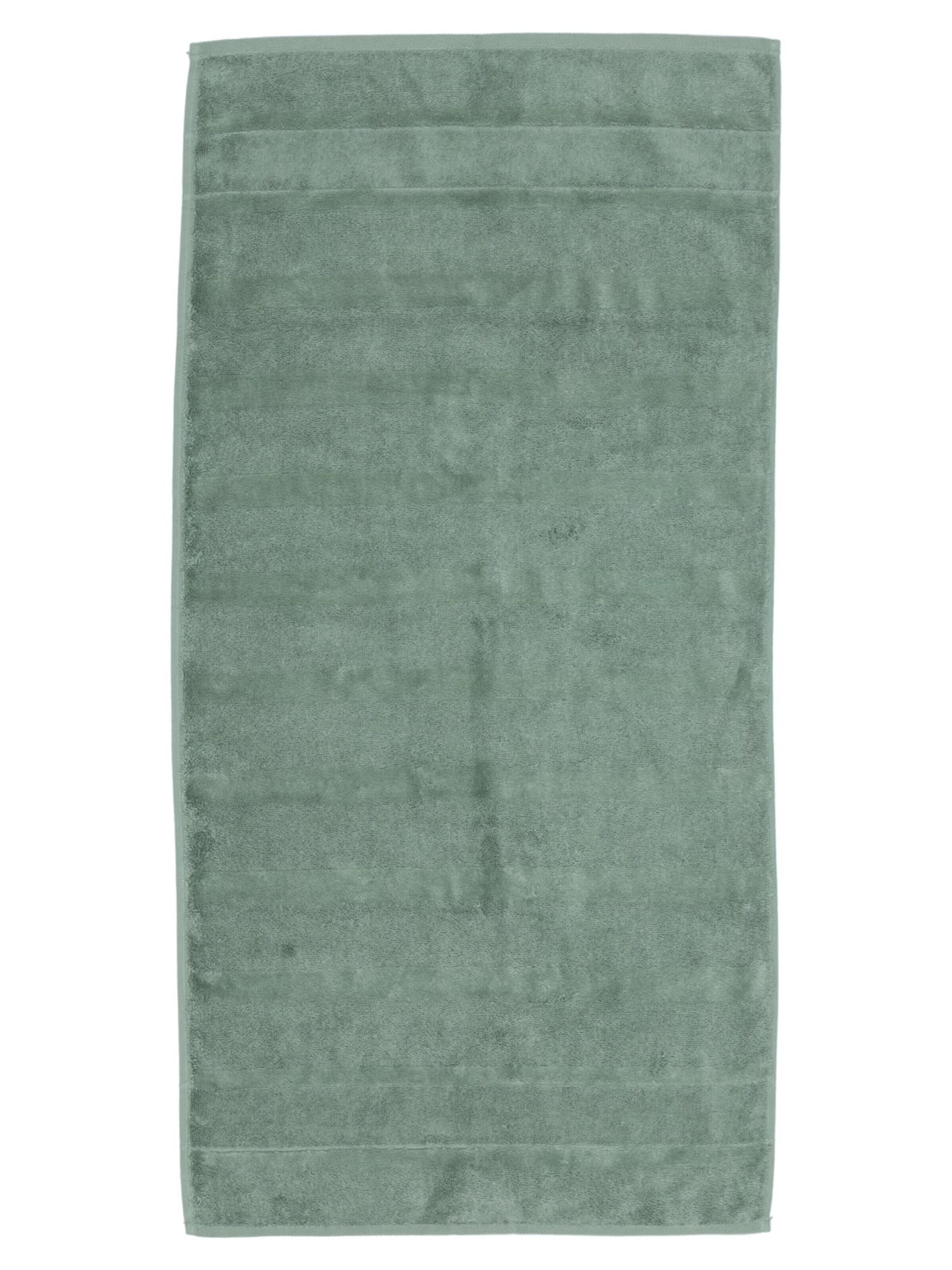 Cawö Towel 'Noblesse' in Green