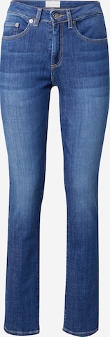 MUD Jeans Regular Damen - Jeans 'Faye Straight' in Blau: predná strana