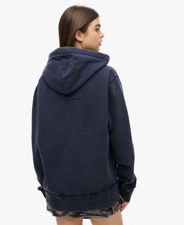 Superdry Sweatvest in Blauw