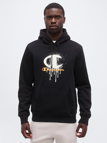 Champion Sweatshirt in Black: front