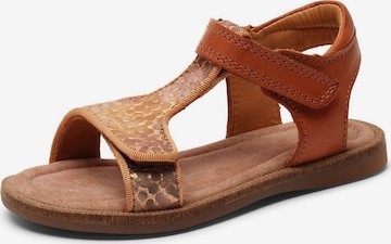 BISGAARD Sandals 'Alma' in Brown: front