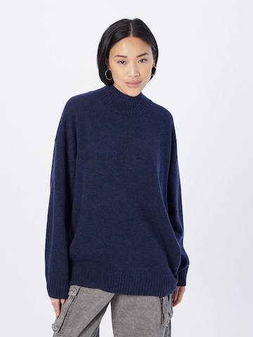WEEKDAY Sweter w kolorze niebieski: przód
