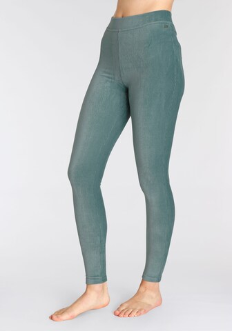 LASCANA Skinny Leggings in Grün