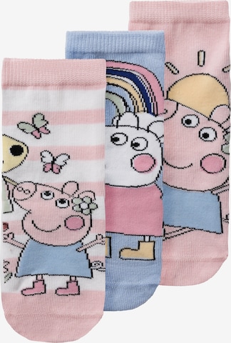 NAME IT Sokken 'ARRA PEPPAPIG' in Blauw: voorkant