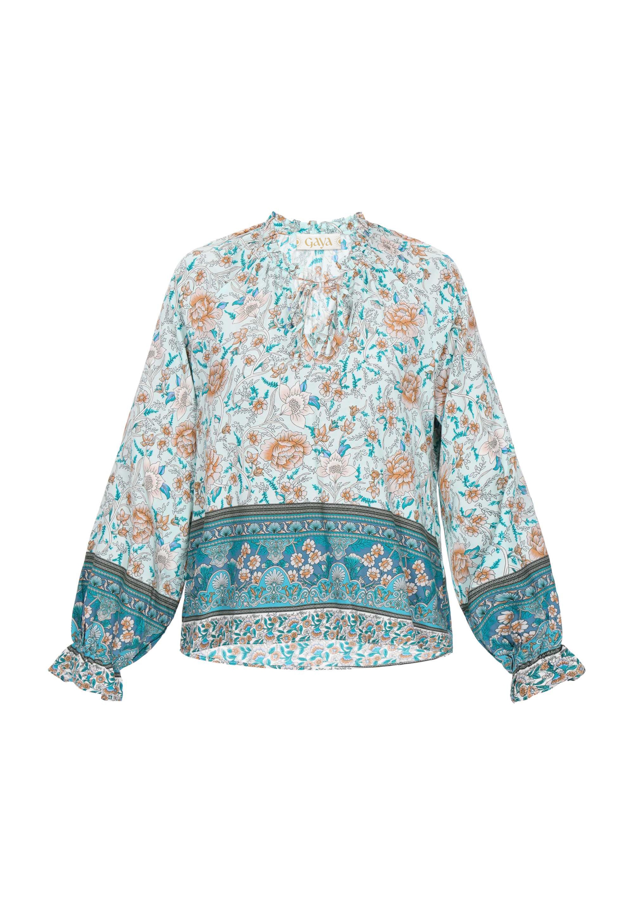 Gaya - Blusa 'Fashion Look' en azul: frente