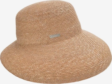 Seeberger Hat 'Hut' in Beige: front