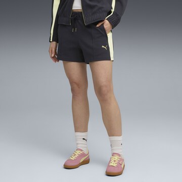 PUMA Regular Sportbroek 'T7' in Blauw