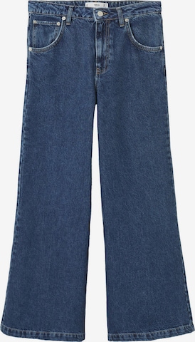 MANGO Wide leg Jeans 'Fabiola' in Blauw: voorkant