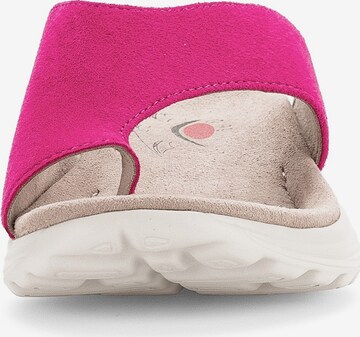 GABOR T-Bar Sandals 'Dianette' in Pink