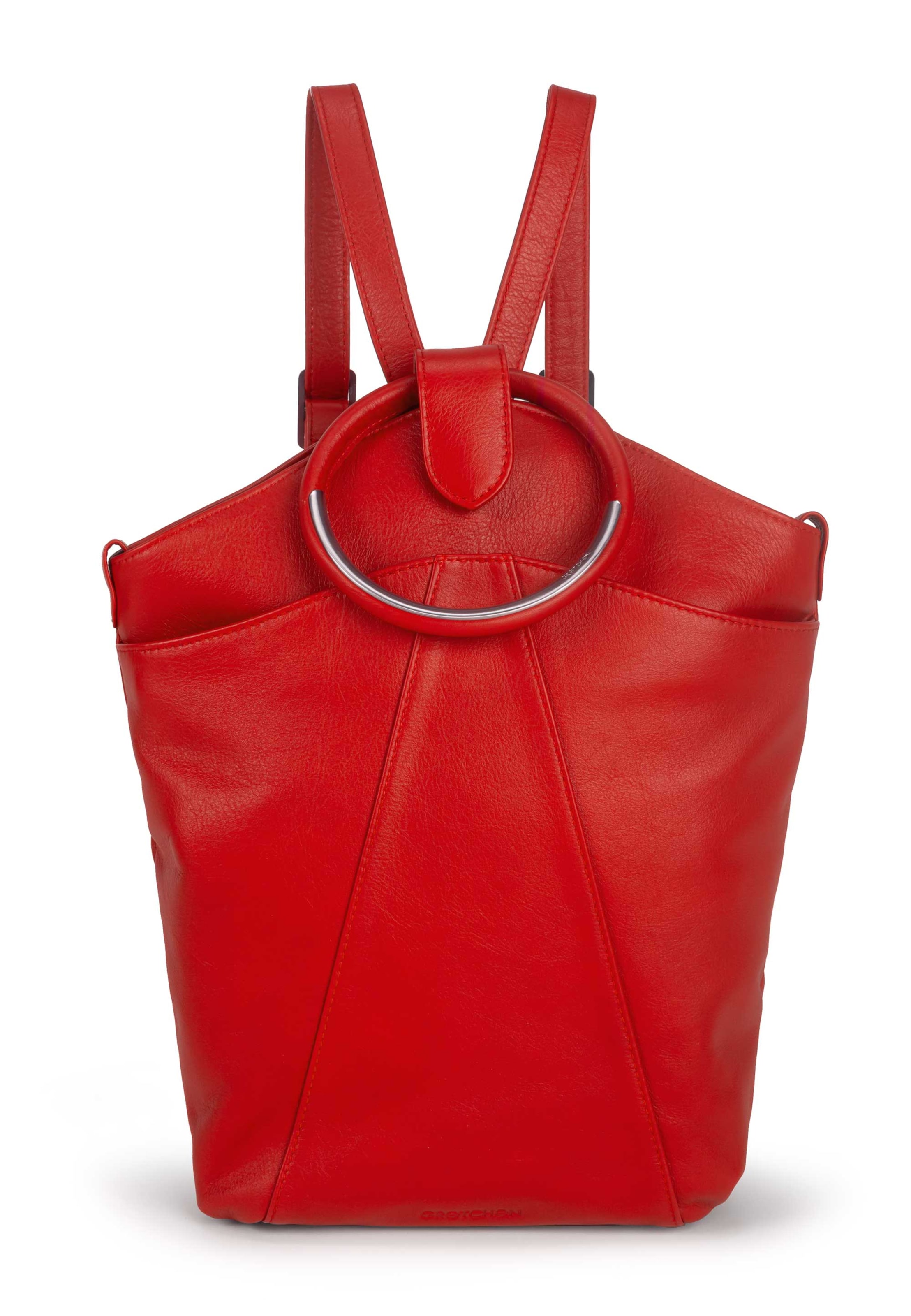 Gretchen Rucksack 'Maple Metal Backpack' in Rot: Vorderseite