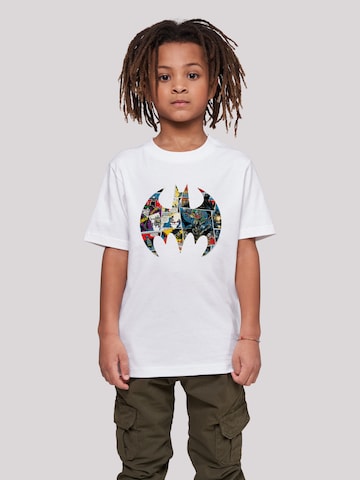 T-Shirt 'DC Comics Batman' F4NT4STIC en blanc : devant