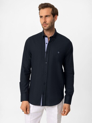 Dandalo Slim fit Overhemd in Blauw