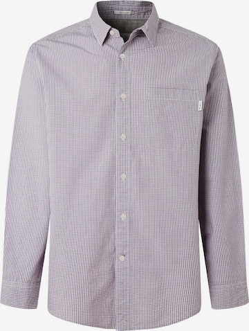 Pepe Jeans - Ajuste regular Camisa 'Rho' en gris: frente