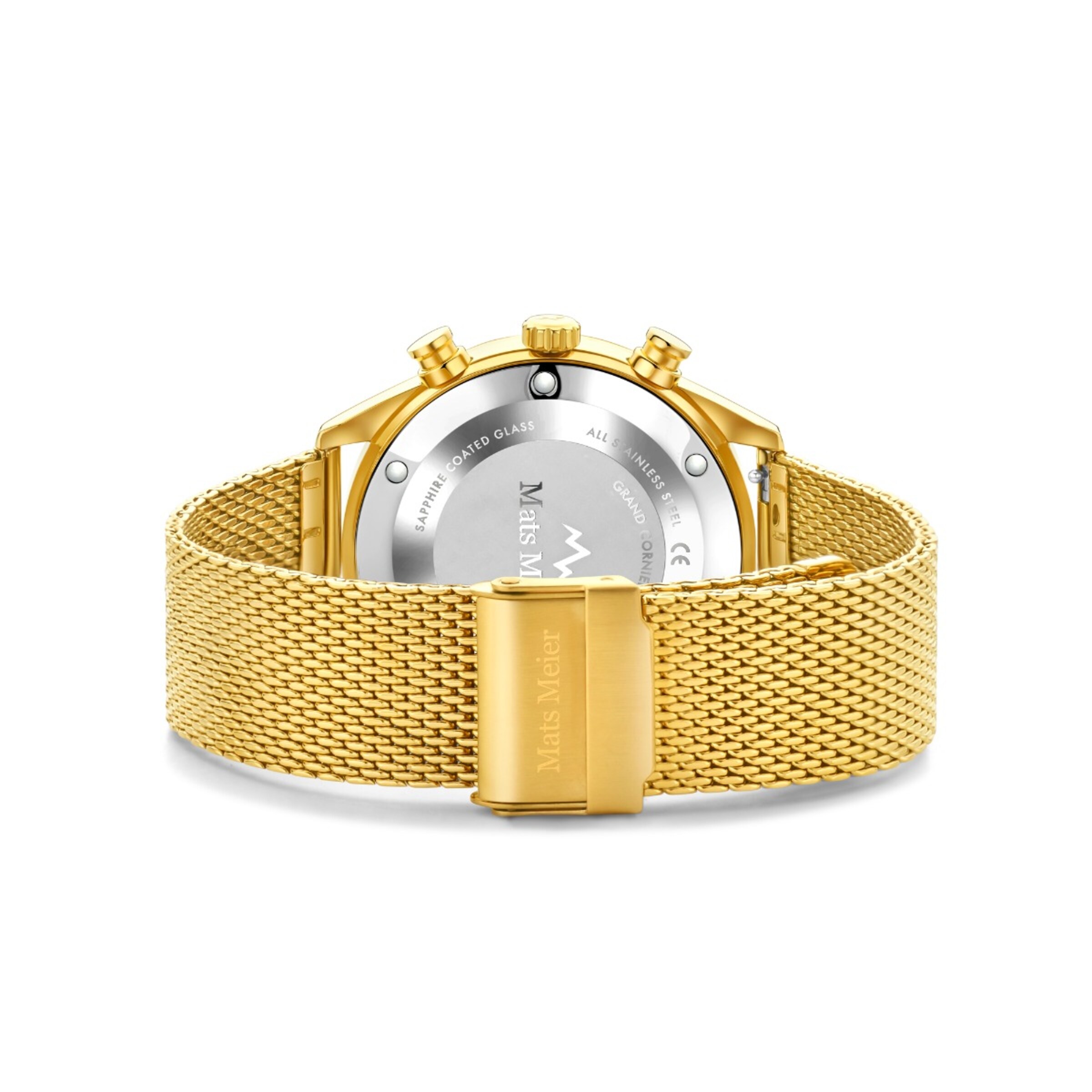 Mats Meier Analoog horloge in Goud