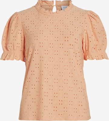 Chemisier 'VIKAWA' VILA en orange : devant