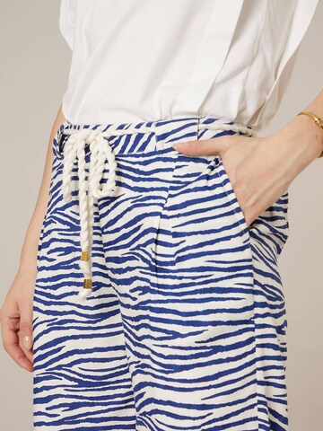 évasé Pantalon 'DONAZIA' Deeluxe en bleu