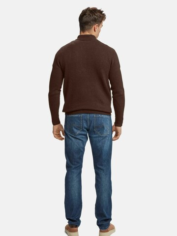MCS Pullover 'Axel' i brun