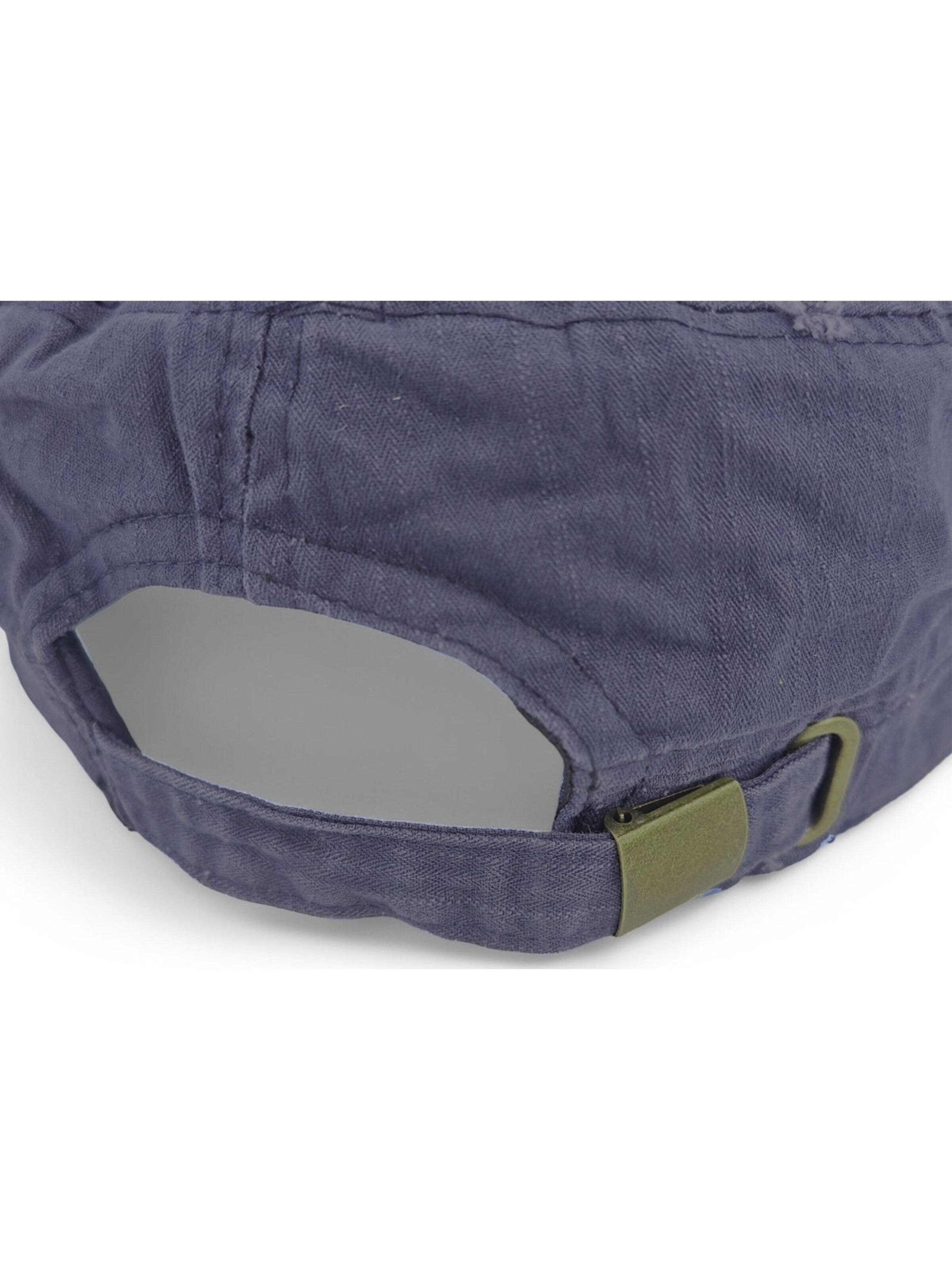 styleBREAKER Cap 'Military Cap Destroyed Used Look' in Blue