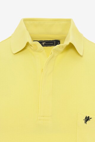 T-Shirt ' ALARIC ' DENIM CULTURE en jaune