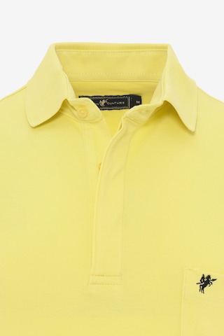 DENIM CULTURE - Camiseta ' ALARIC ' en amarillo