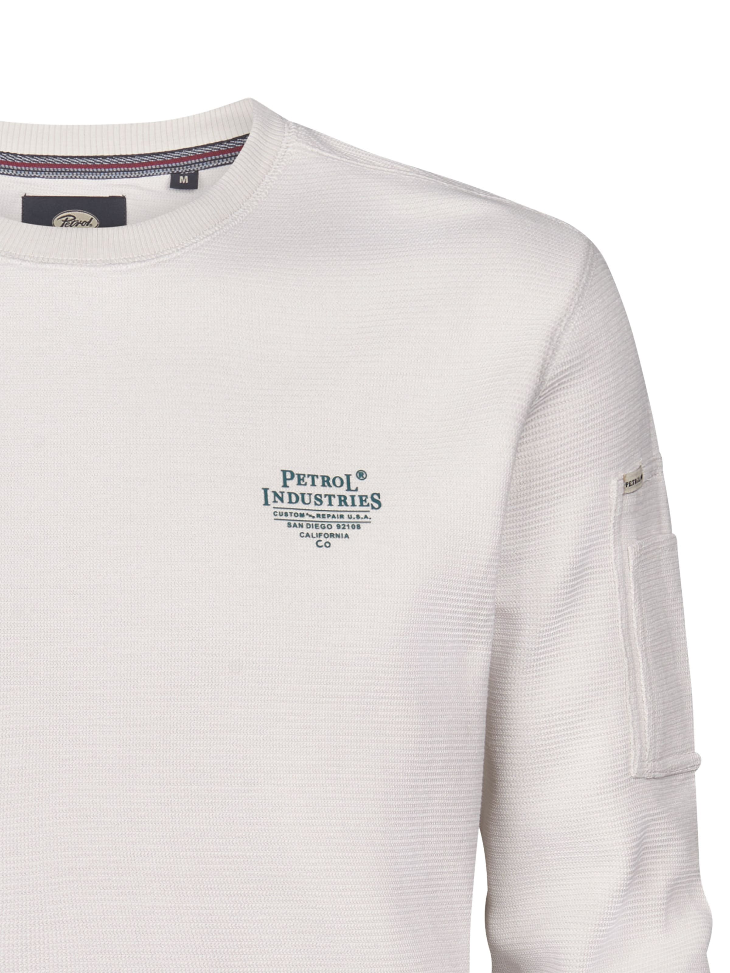 Petrol IndustriesSweater majica - bijela boja