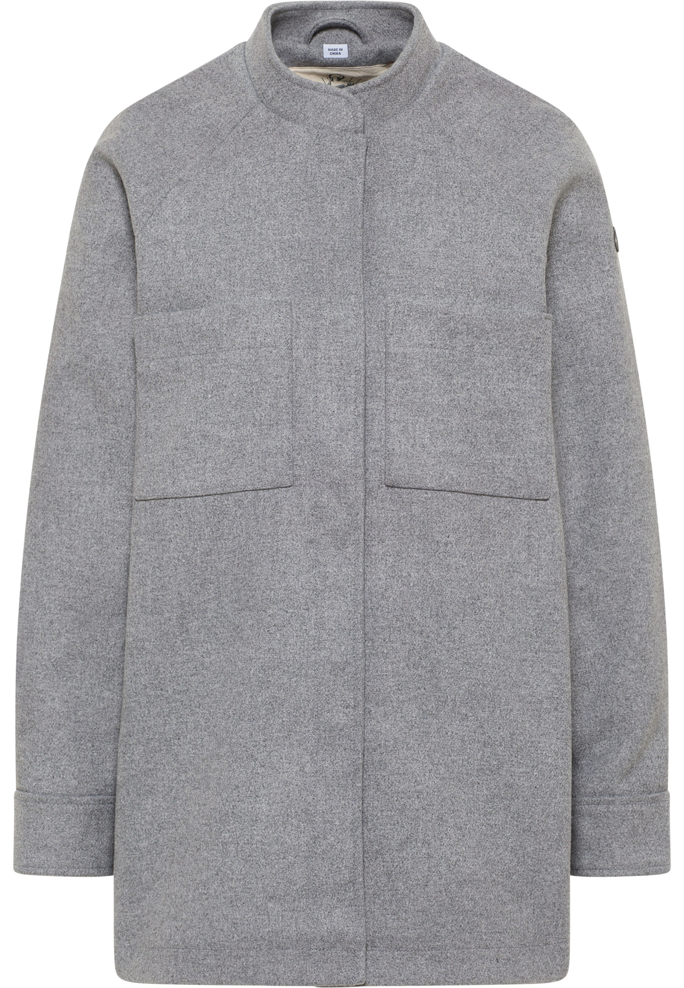 DreiMaster Vintage Tussenjas in Grijs: voorkant