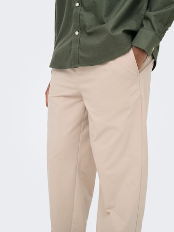Loosefit Pantaloni 'ONSSinus' di Only & Sons in grigio