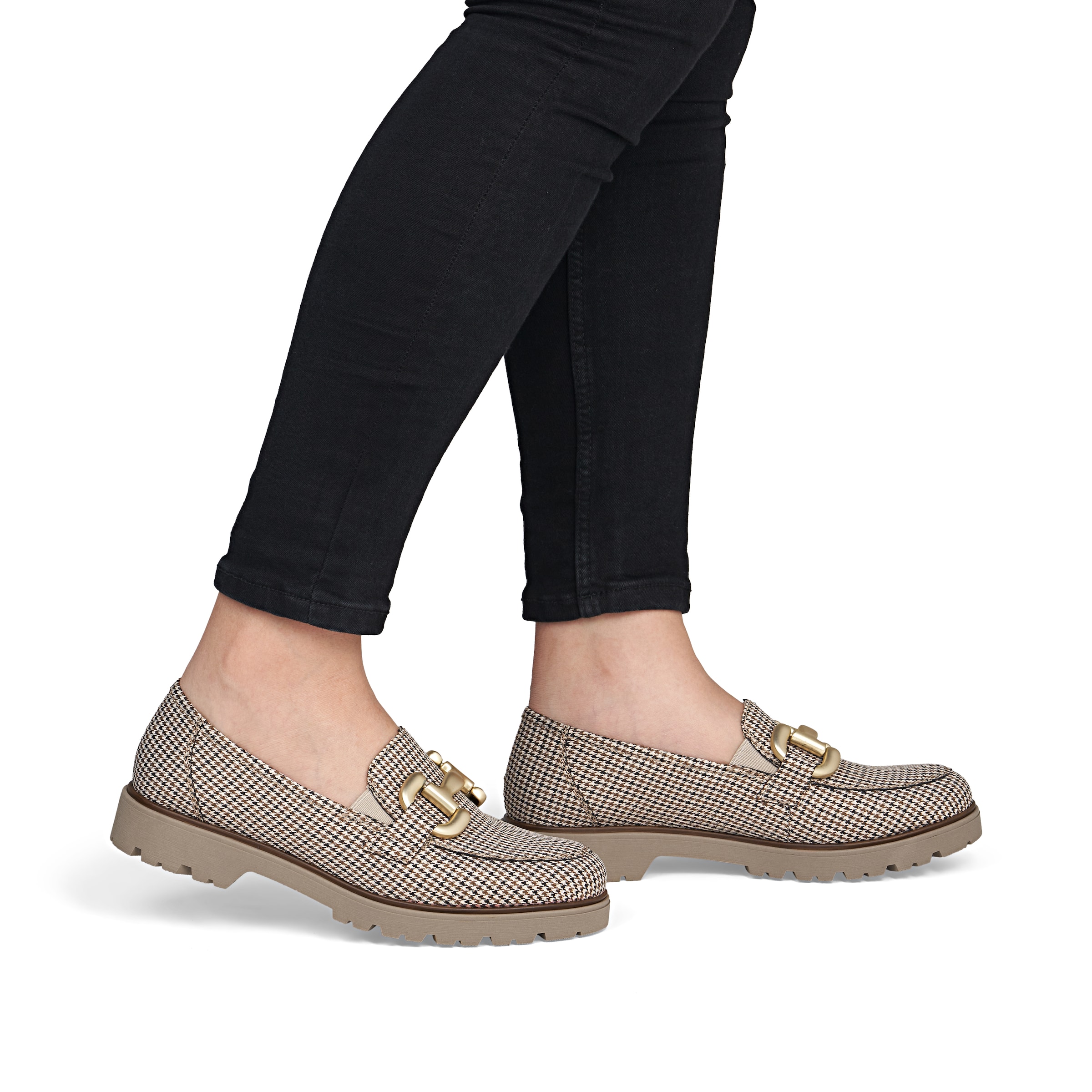 Chaussure basse Rieker en beige