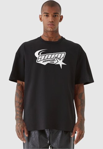 9N1M SENSE Shirt 'STAR' in Black: front