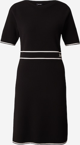 juoda JOOP! Megzta suknelė 'Kirla': priekis