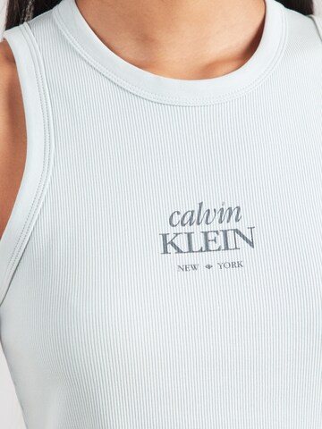 Calvin Klein Jeans Regularen Top | zelena barva