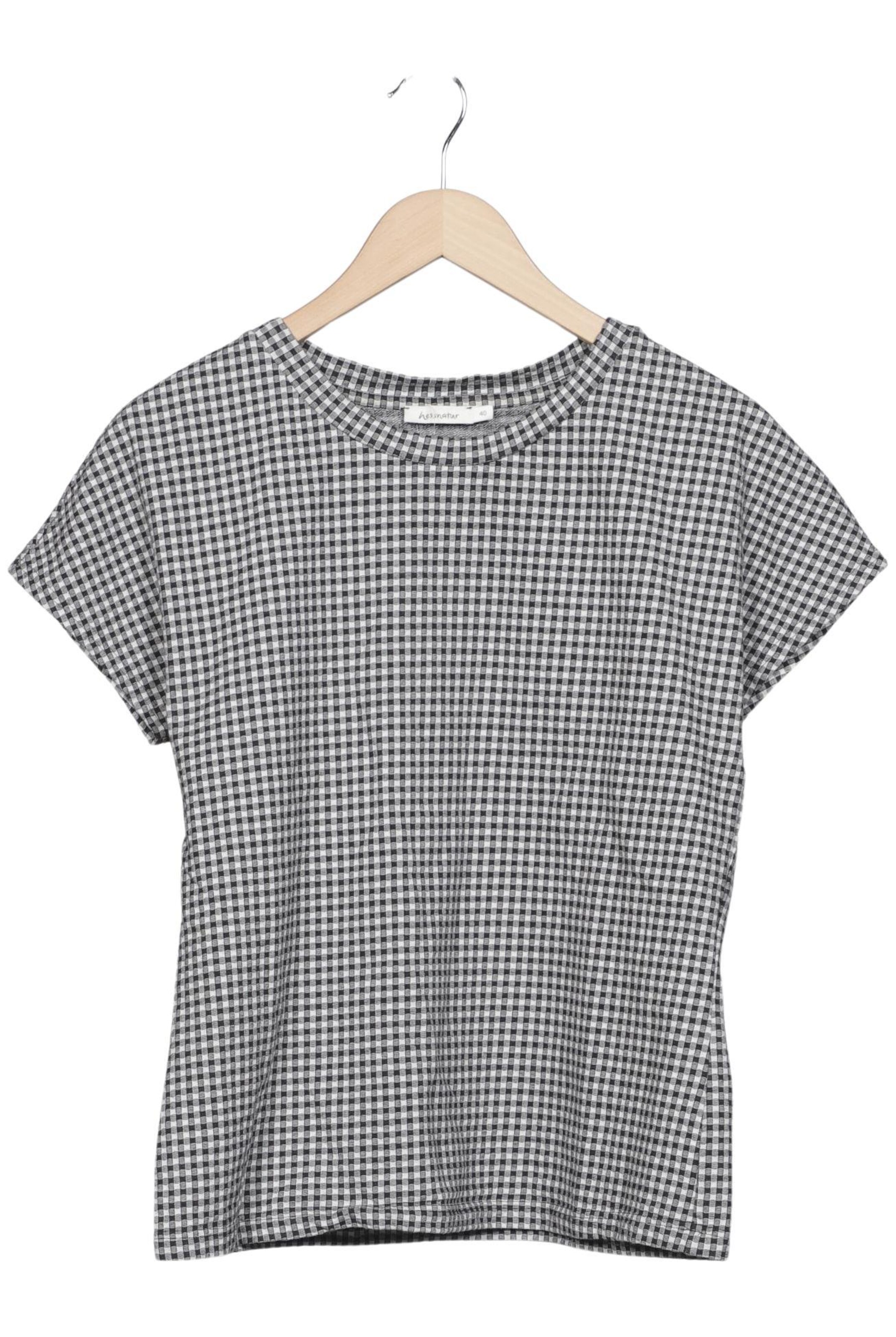 hessnatur Top & Shirt in L in Grey: front