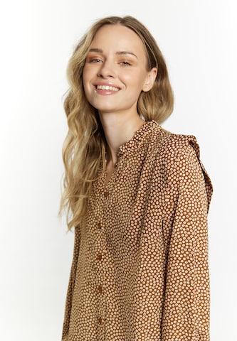 DreiMaster Vintage Blouse 'Imane' in Brown