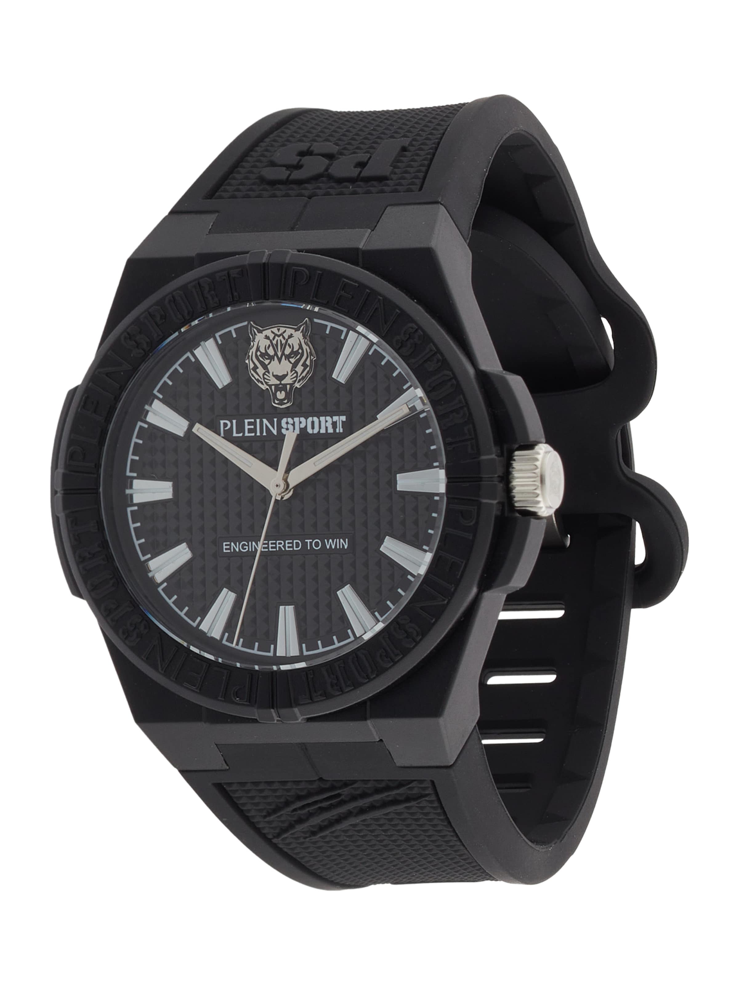 Montre à affichage analogique Plein Sport en noir : devant