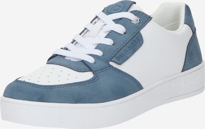 Sneaker înalt 'Fergie' bugatti pe albastru porumbel / alb, Vizualizare produs