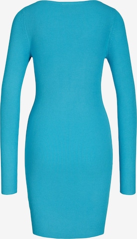 JJXX Knitted dress 'Juniper' in Blue