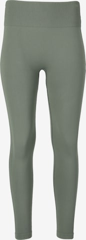 Athlecia Workout Pants 'Flow' in Green: front