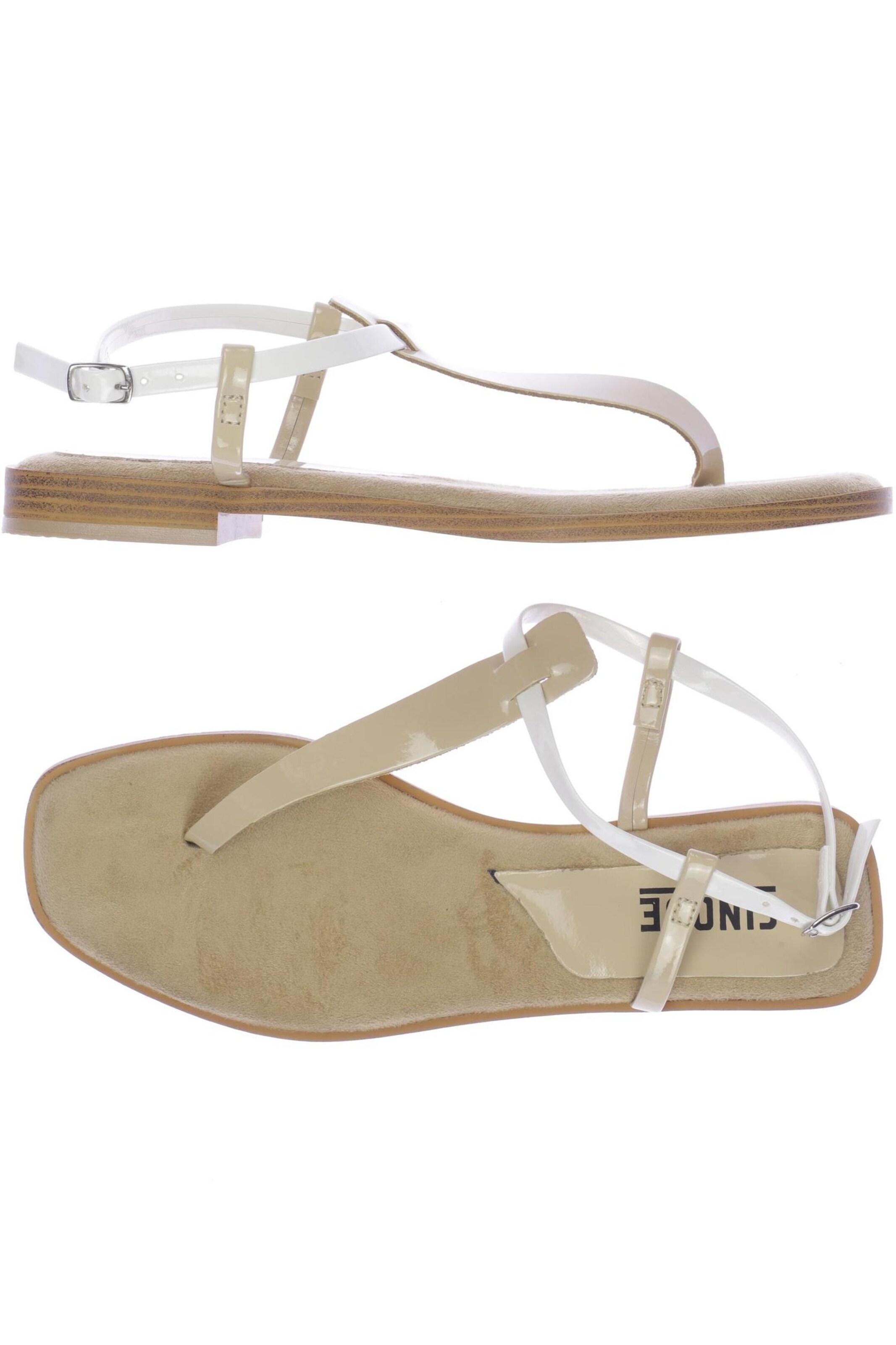 CINQUE Sandalen 38 in Beige: Vorderseite