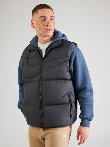 Nike Sportswear Жилетка 'CLUB' в Черный: спереди