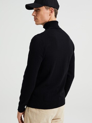 WE Fashion Pullover in Schwarz