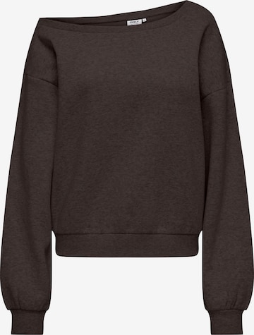 Felpa 'ONLRhina' di ONLY in marrone: frontale