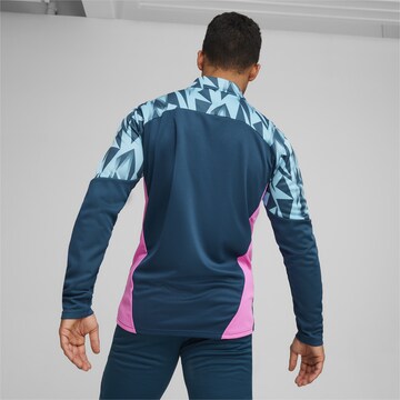T-Shirt fonctionnel 'Individual Final' PUMA en bleu