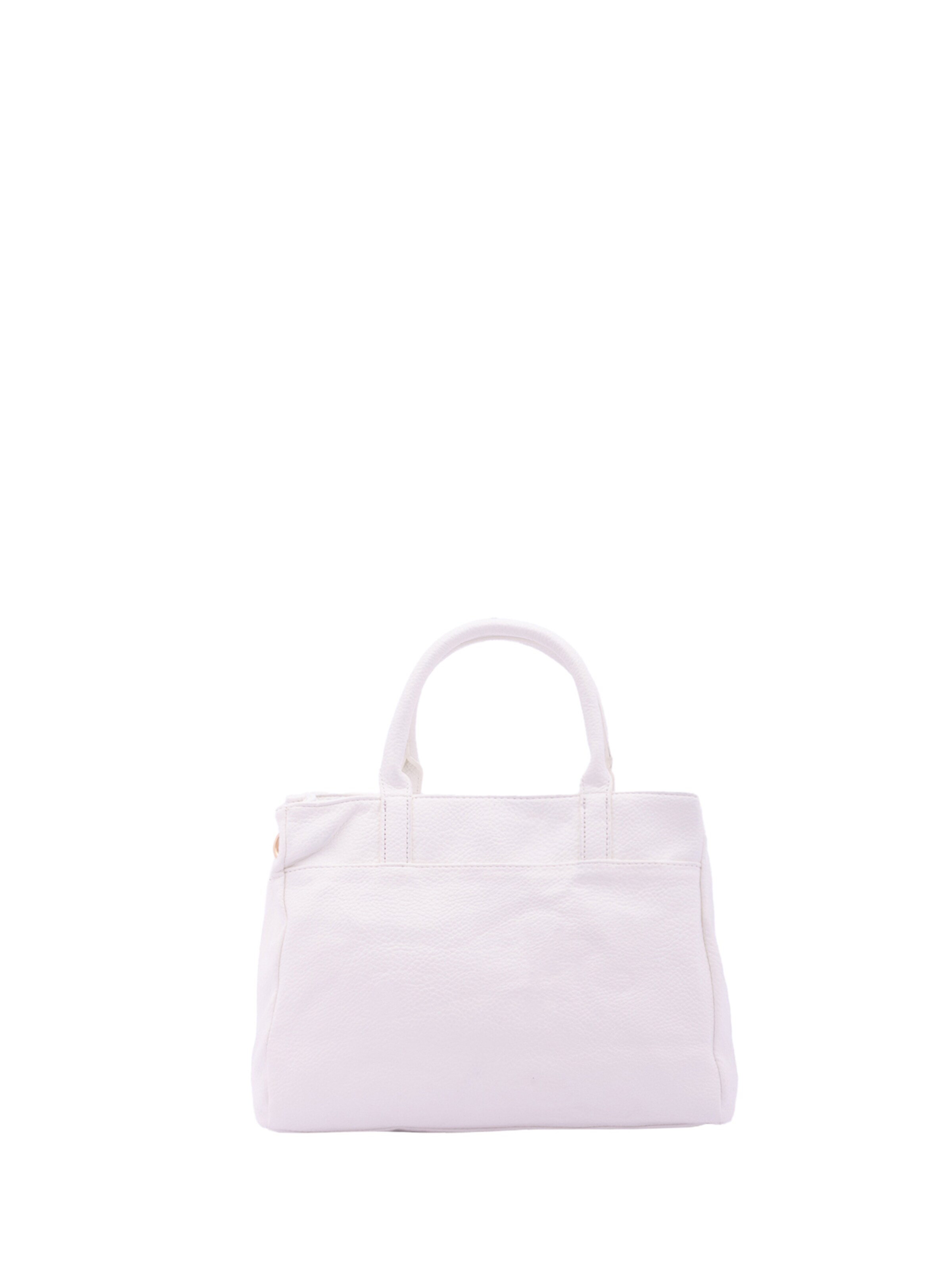 Borsa a mano 'Borsa a Mano Donna B Cavalli Ecopelle Zip - 30x22x10 cm' di B. Cavalli in bianco