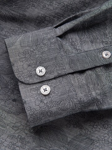 Ombre Regular fit Button Up Shirt 'OM-SHCS-0157' in Grey