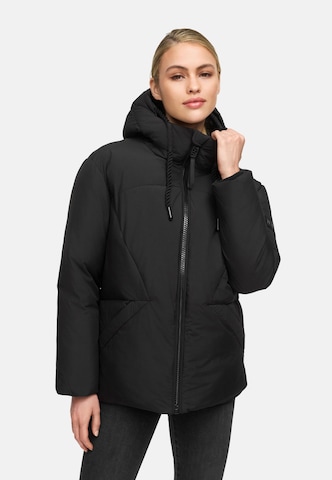 Veste d’hiver 'Pastellzauber 14' NAVAHOO en noir : devant