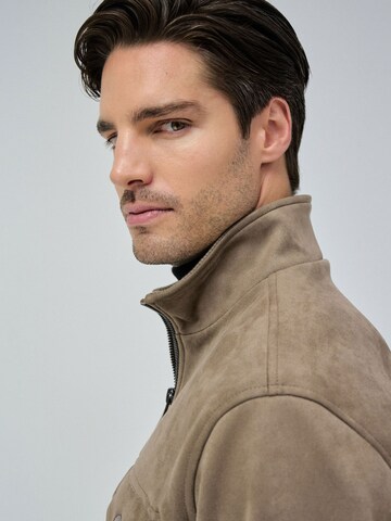 Salsa Jeans Tussenjas 'Bomber' in Bruin