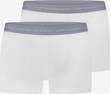 Mey Boxer shorts 'RE:THINK' in White: front
