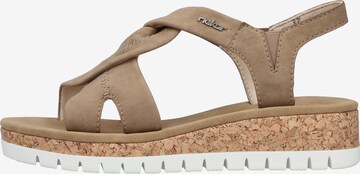 Rieker Sandale in Beige